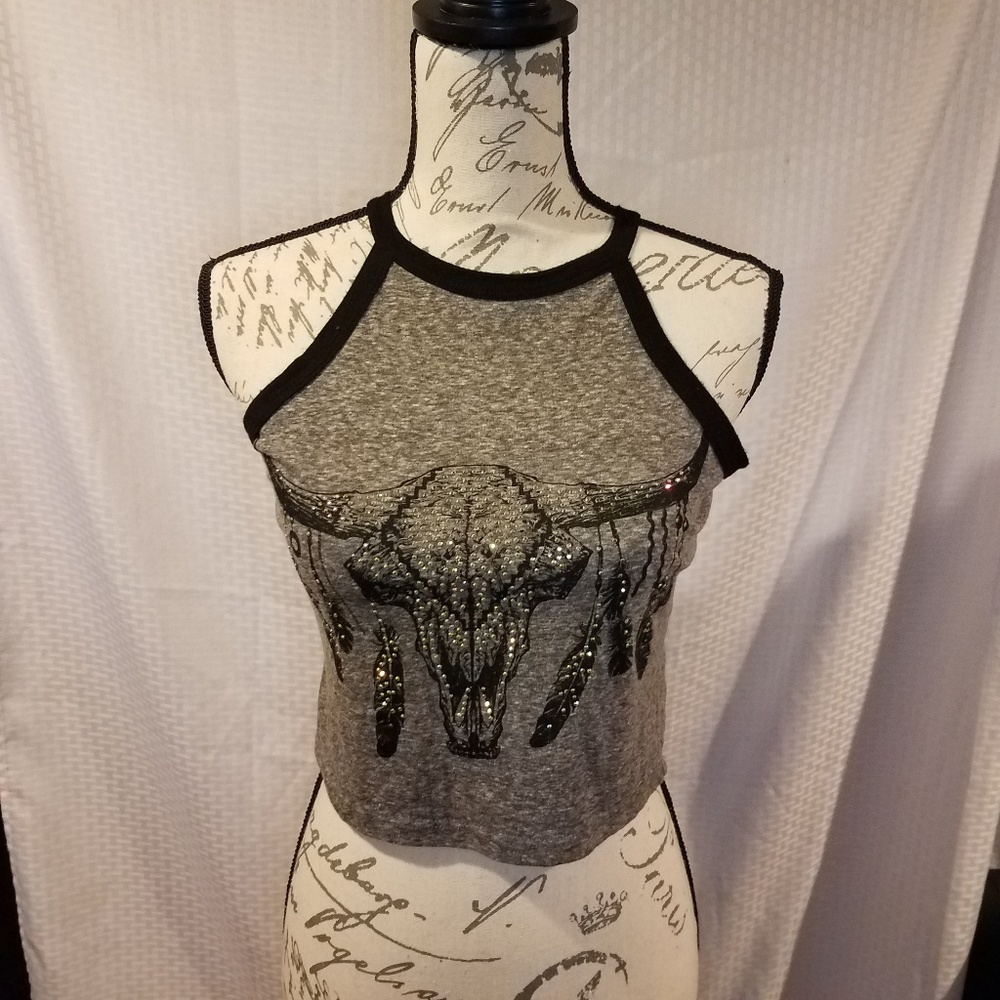 Bull head crop top